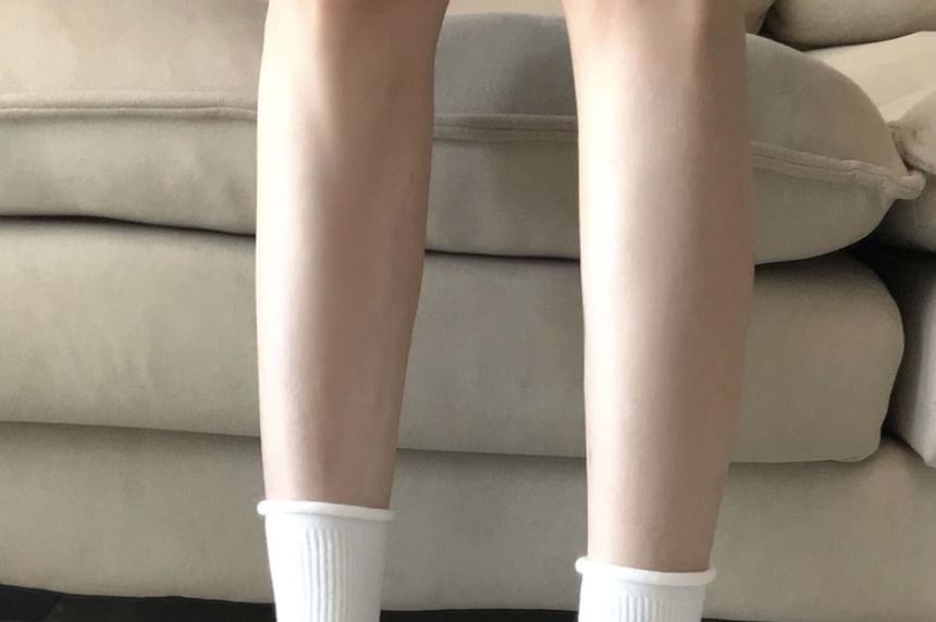 Loafers Leather Faux Heel Chunky