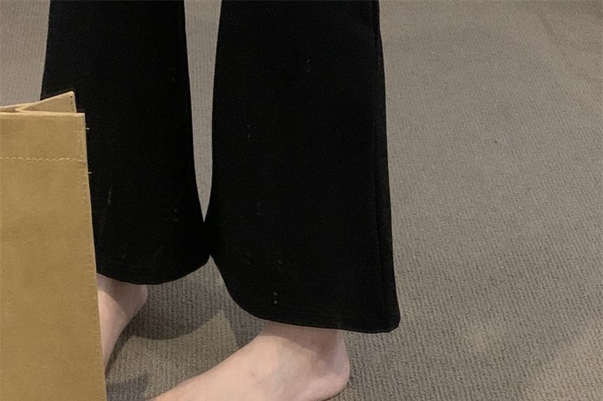 Mary Leather Faux Jane Mules