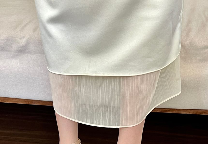 Strap Sandals Ankle Knot High Heel