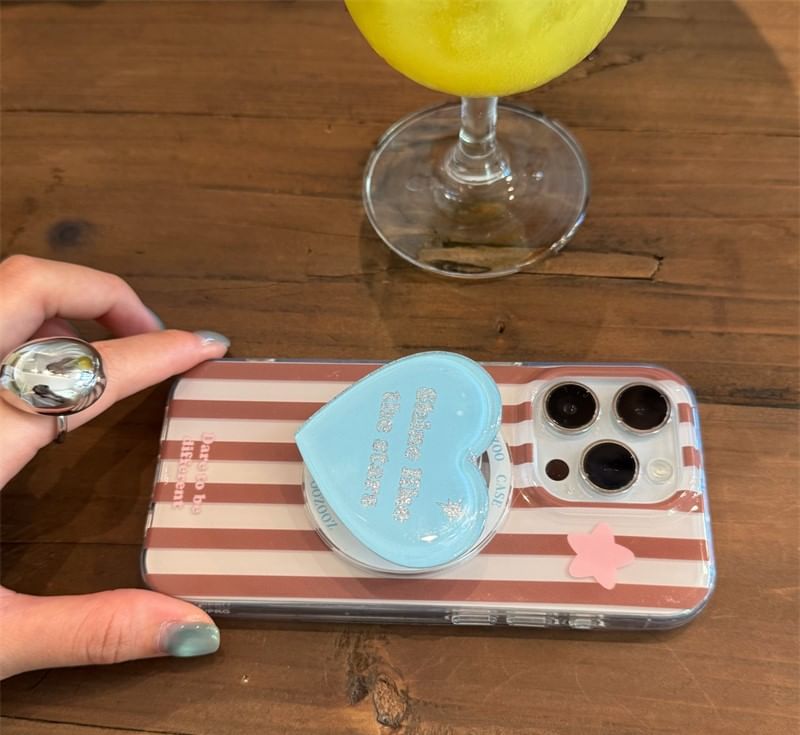 Case Magnetic MagSafe) (Compatible with Striped Phone Star