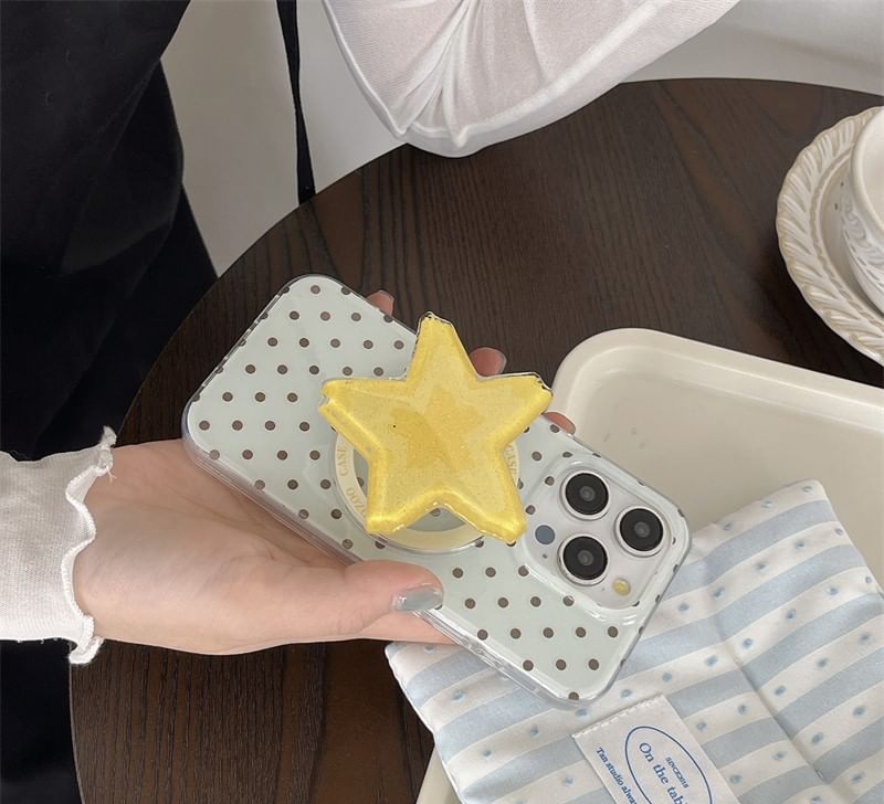 Case Polka Magnetic Phone with (Compatible Dot MagSafe)