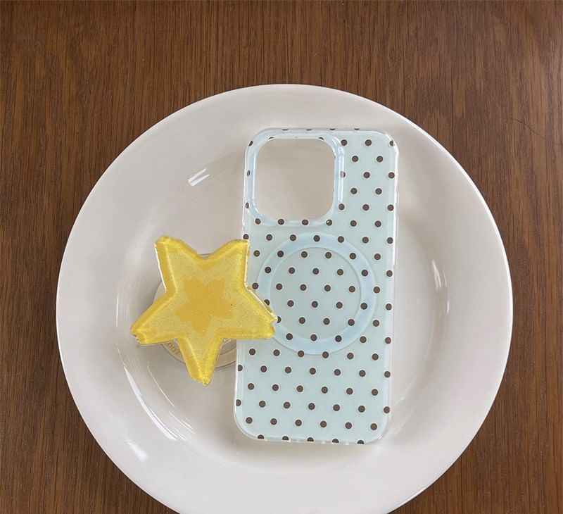 Case Polka Magnetic Phone with (Compatible Dot MagSafe)