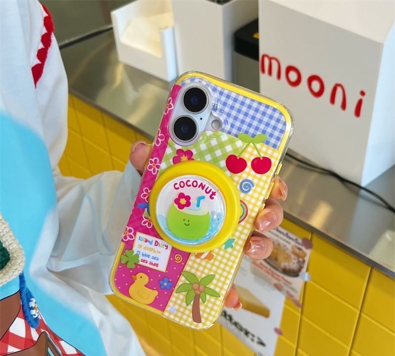 Magnetic (Compatible with Cartoon Case MagSafe) Phone Panel