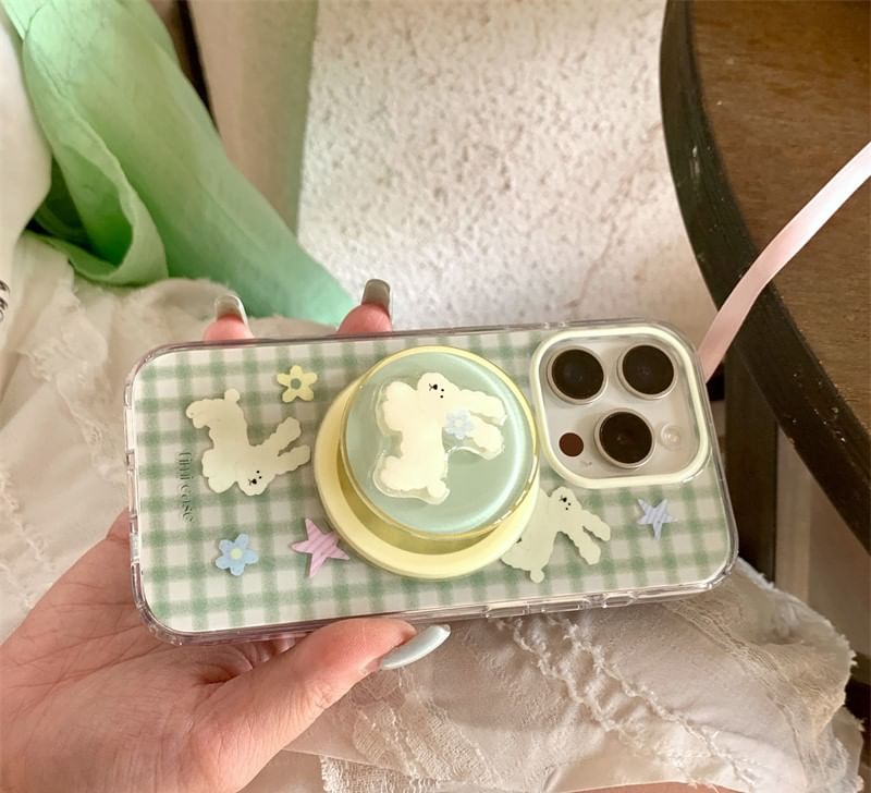 Case Rabbit Plaid Phone