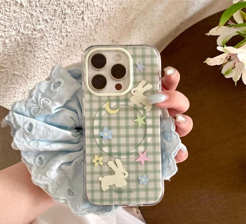 Case Rabbit Plaid Phone