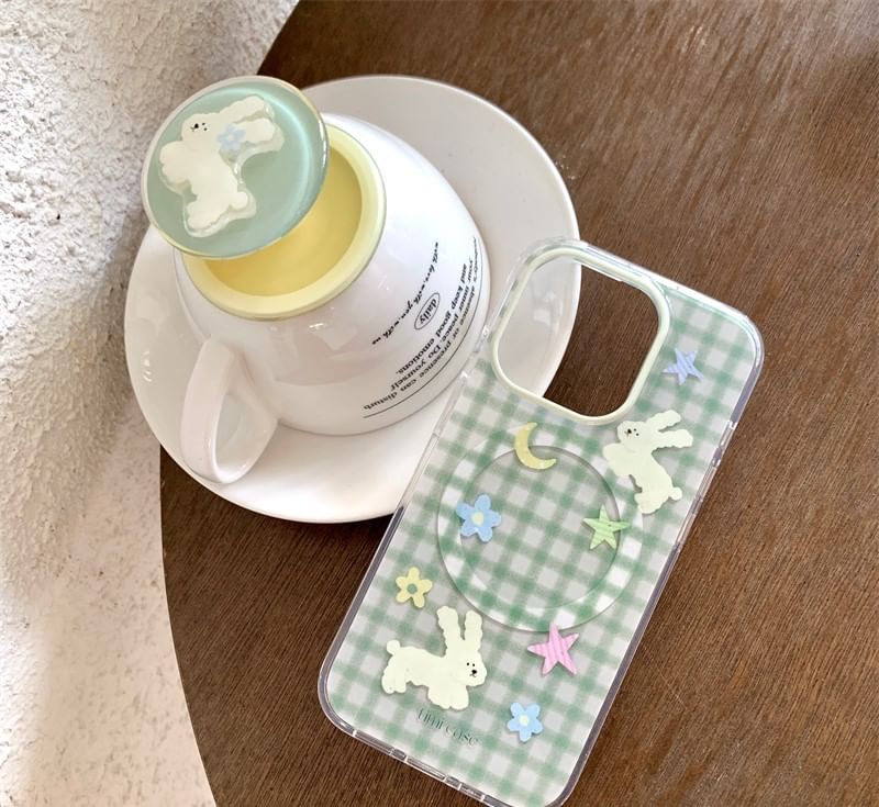 Case Rabbit Plaid Phone