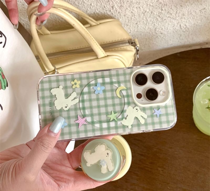 Case Rabbit Plaid Phone