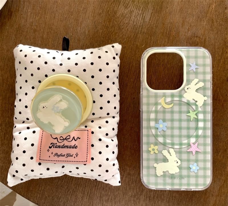 Case Rabbit Plaid Phone