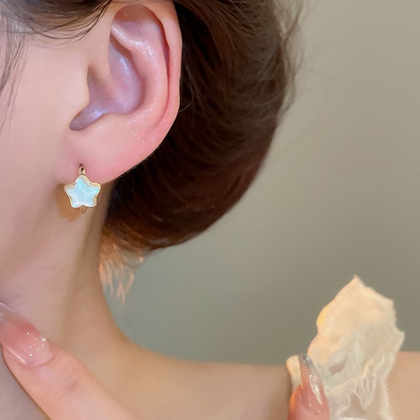 Earring Hoop Star