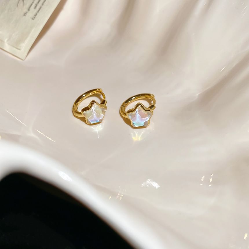Earring Hoop Star