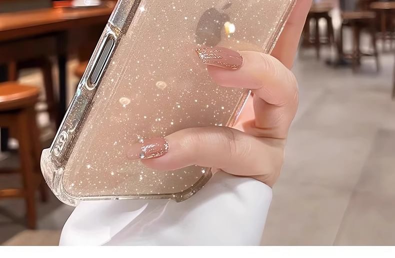 Glitter Case Transparent iPhone