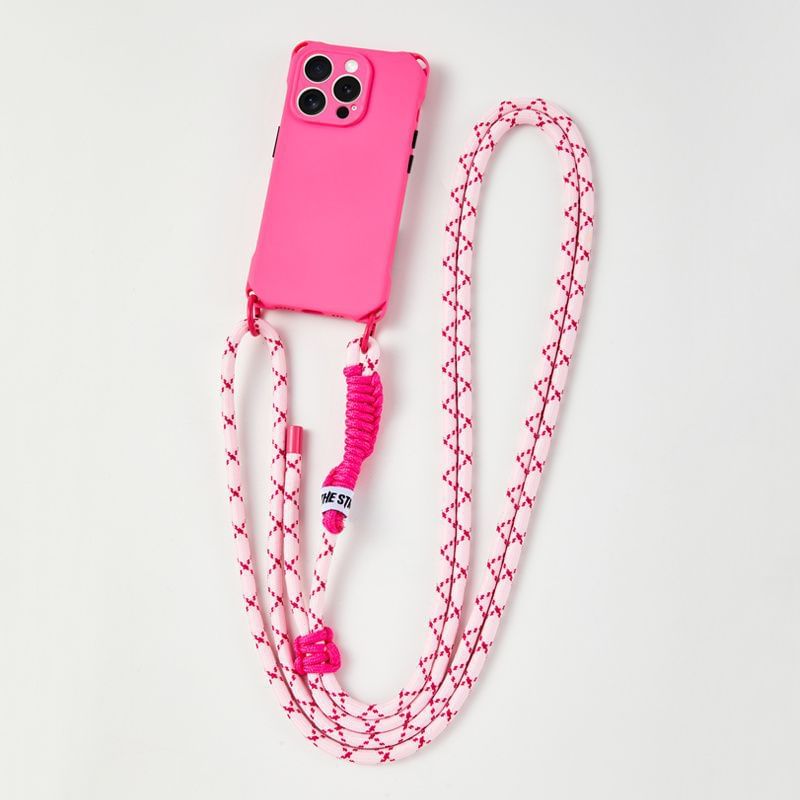 with Cord Lanyard Strap Pad Phone