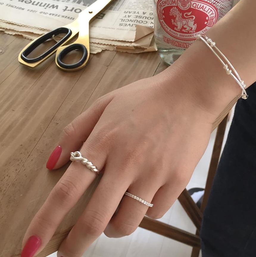 Bracelet 925 Sterling Natural Silver Pearl