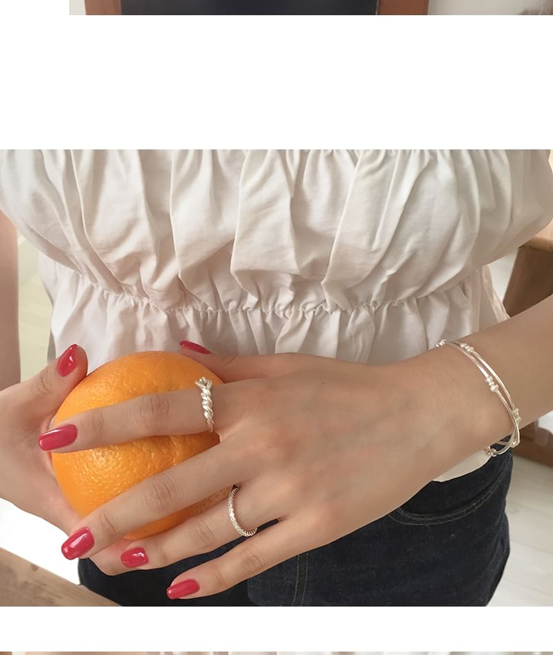 Bracelet 925 Sterling Natural Silver Pearl