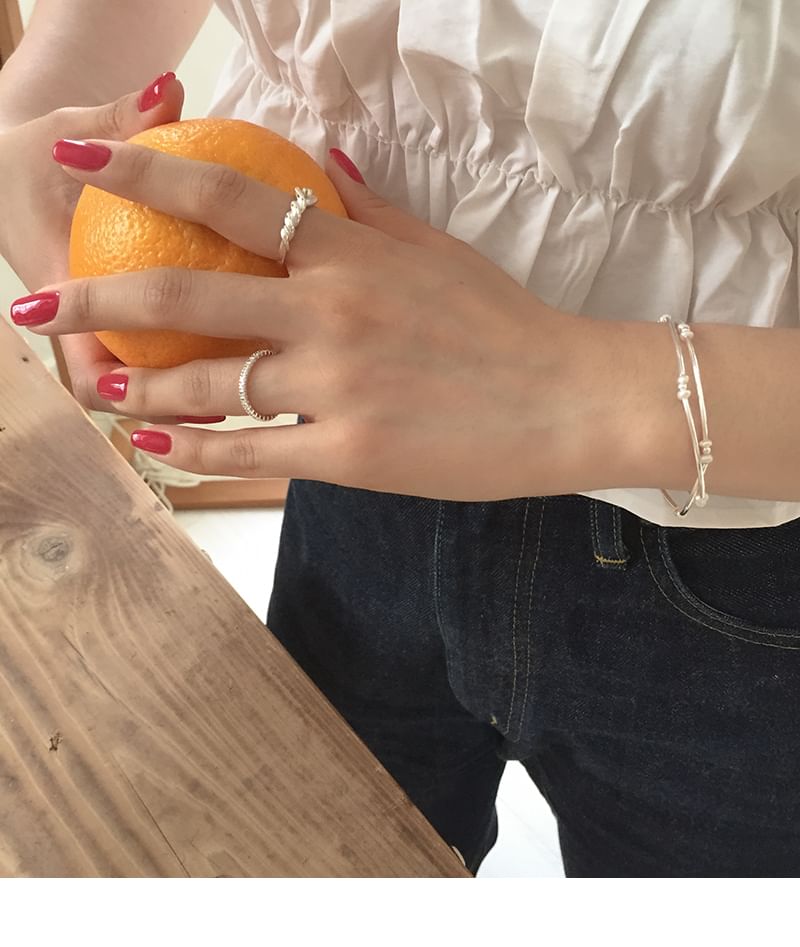 Bracelet 925 Sterling Natural Silver Pearl