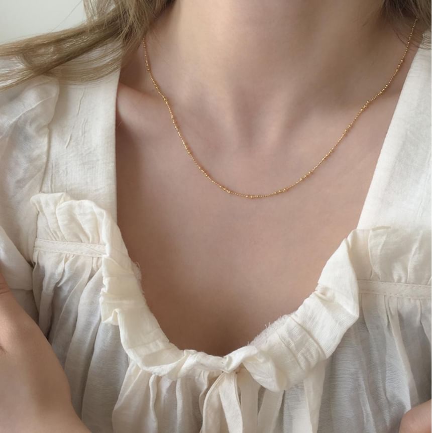 Dainty Silver Sterling 925 Necklace