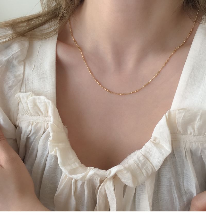 Dainty Silver Sterling 925 Necklace