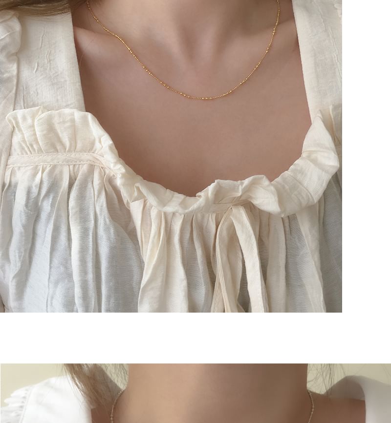 Dainty Silver Sterling 925 Necklace