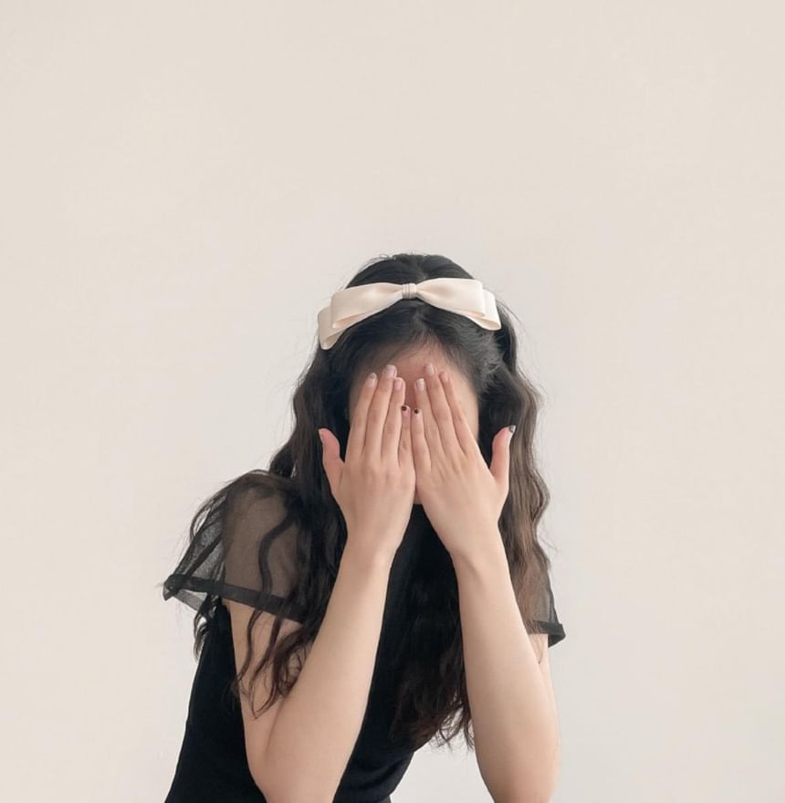 Headband Bow Plain