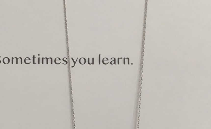 Sterling Beaded 925 Necklace Bow Silver