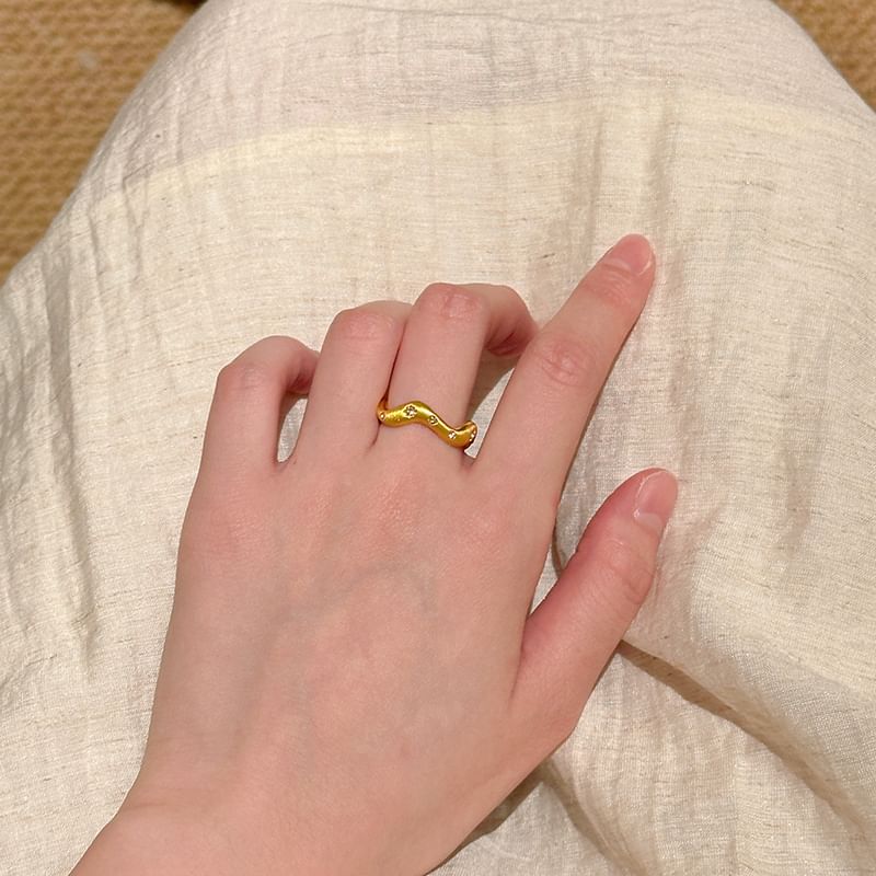 Open Rhinestone / Ring Set