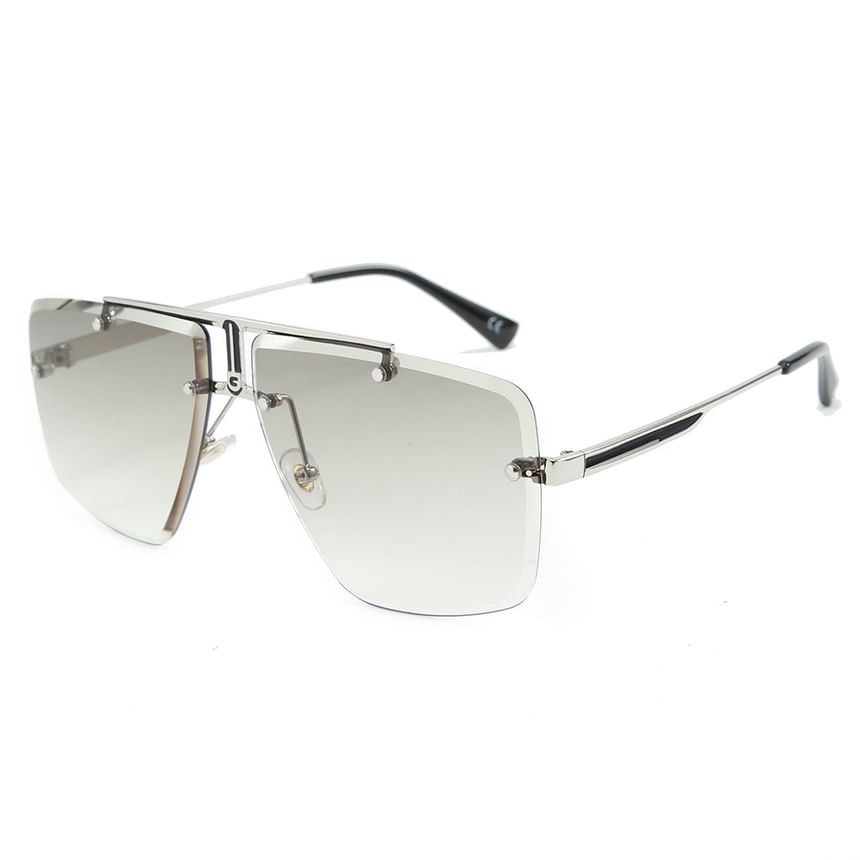Ombre Frame Sunglasses Square