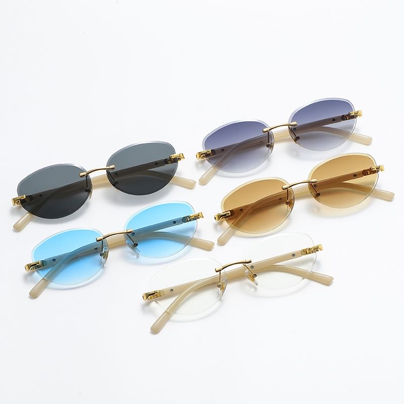 Retro Sunglasses Rimless