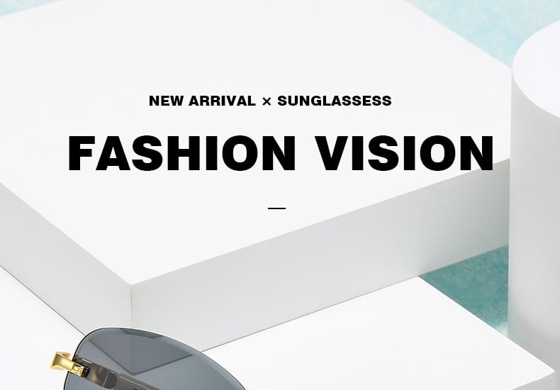 Retro Sunglasses Rimless