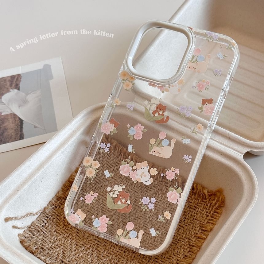 Phone Case Cat Print