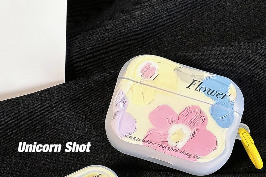 Case Pro Skin AirPods Print Earphone / Floral