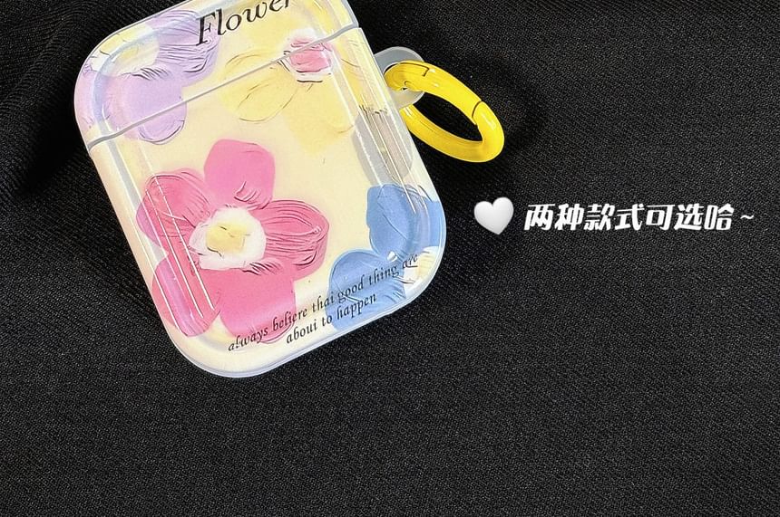 Case Pro Skin AirPods Print Earphone / Floral