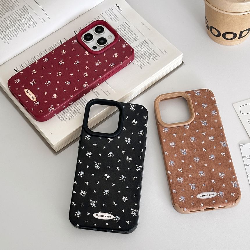 Phone Floral Case Print