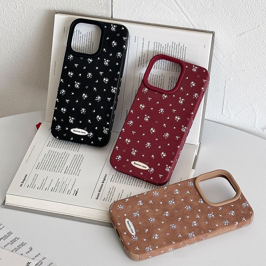 Phone Floral Case Print