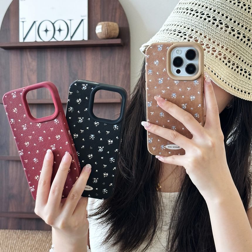 Phone Floral Case Print