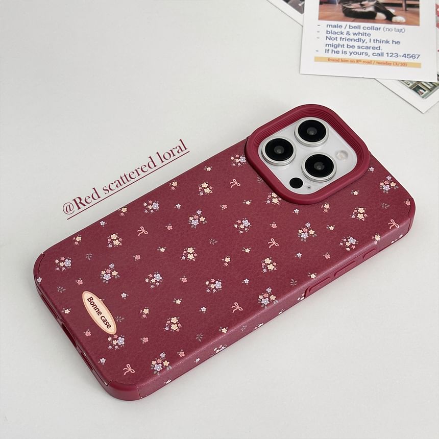 Phone Floral Case Print