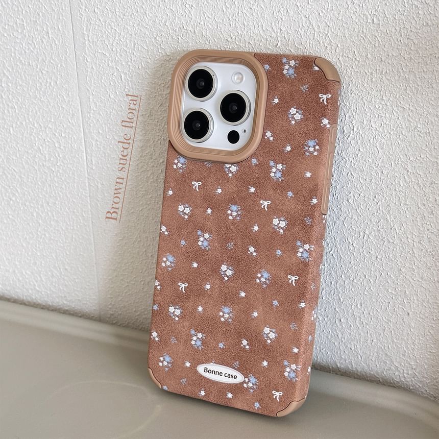 Phone Floral Case Print