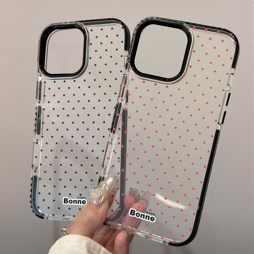 Phone Dotted Case Print