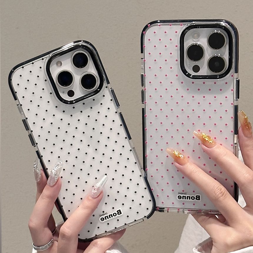Phone Dotted Case Print