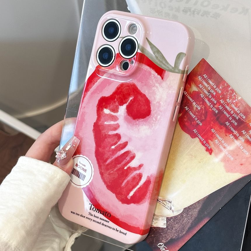 Print Phone Tomato Case