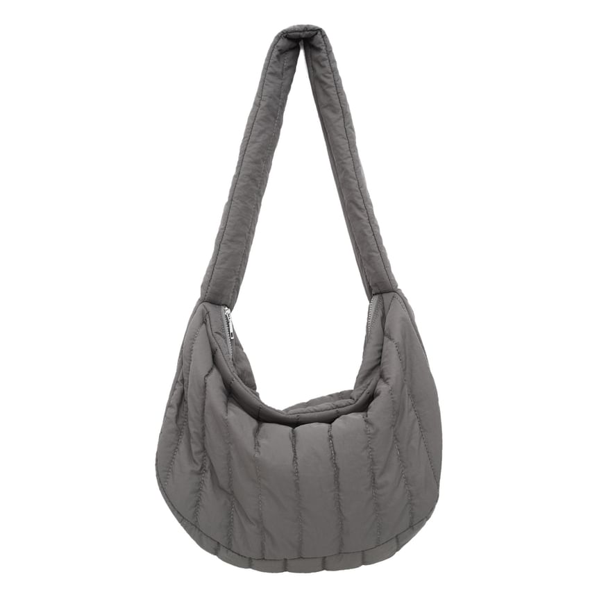 Quilted Crossbody Plain Bag