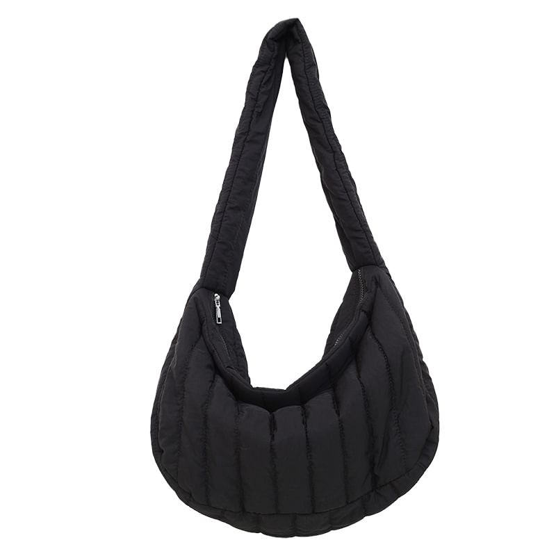 Quilted Crossbody Plain Bag