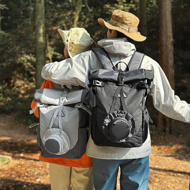 Crossbody Tone Backpack Bag Two / Flap