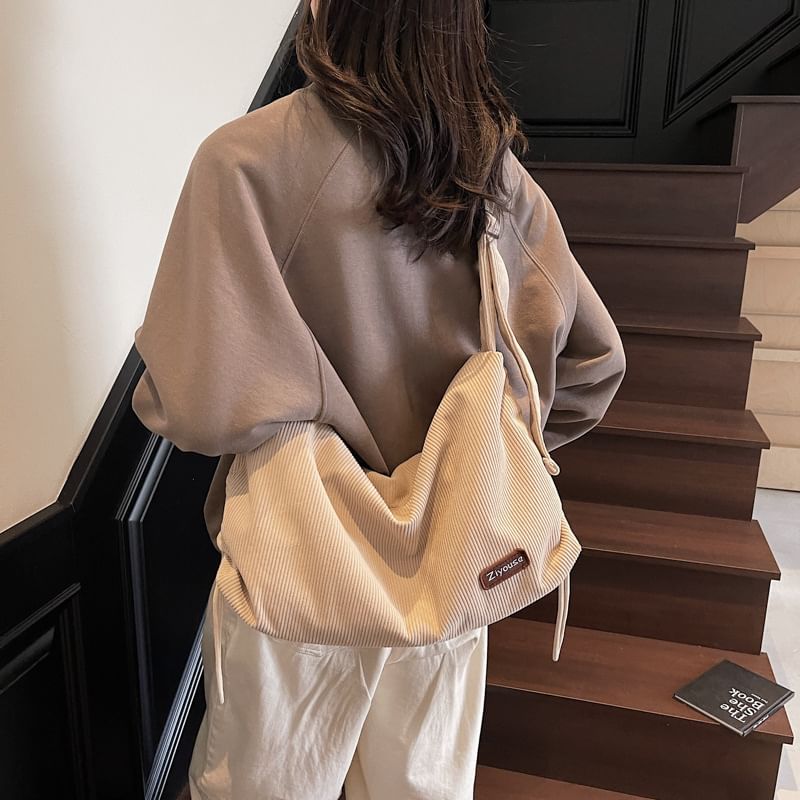 Bag Corduroy Shoulder Striped