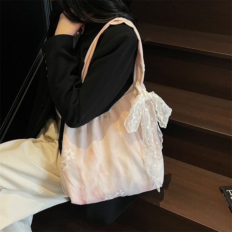 Bag Panel Tote Lace