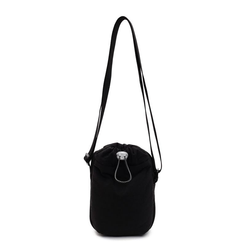 Drawstring Plain Bag Crossbody