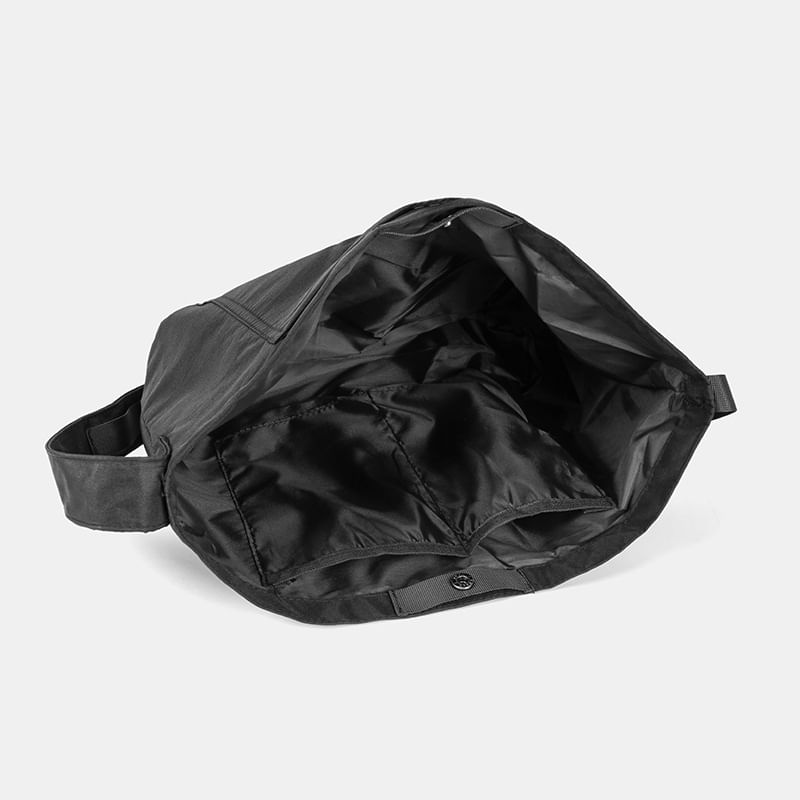 Zip Lightweight Bag Plain Messenger