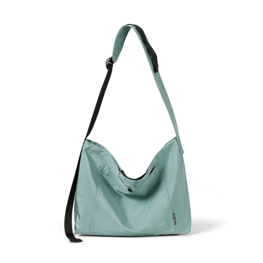 Zip Lightweight Bag Plain Messenger