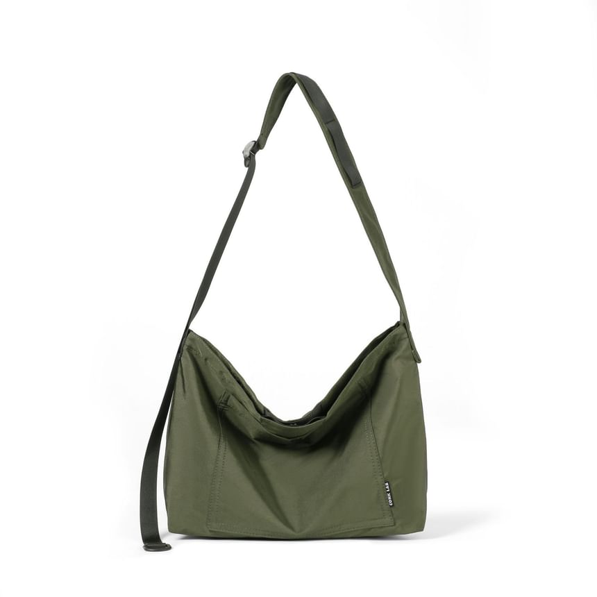 Zip Lightweight Bag Plain Messenger