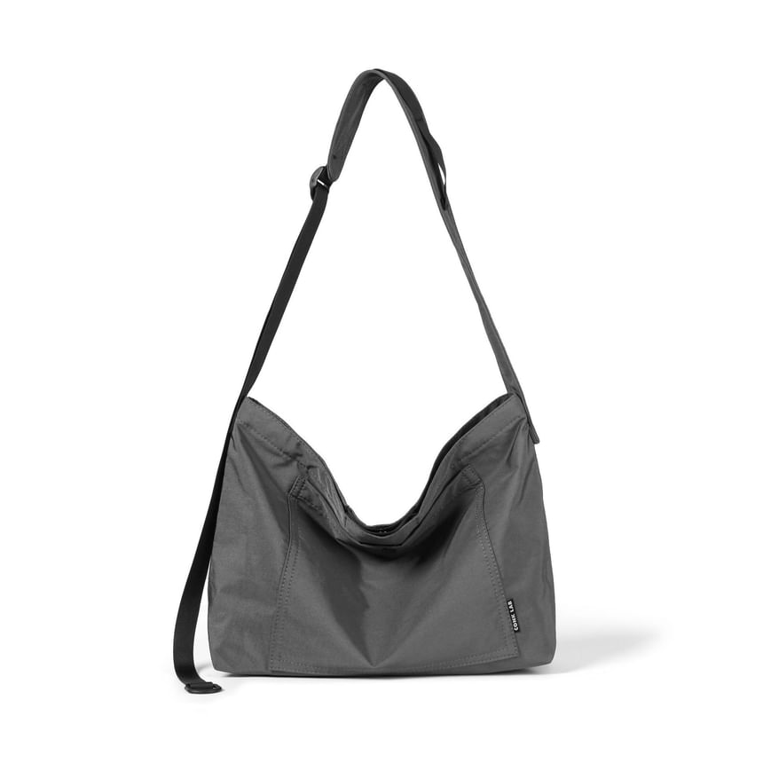 Zip Lightweight Bag Plain Messenger