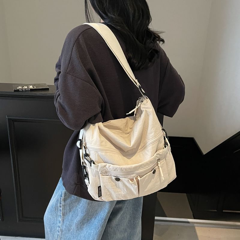Zip Crossbody Plain Bag